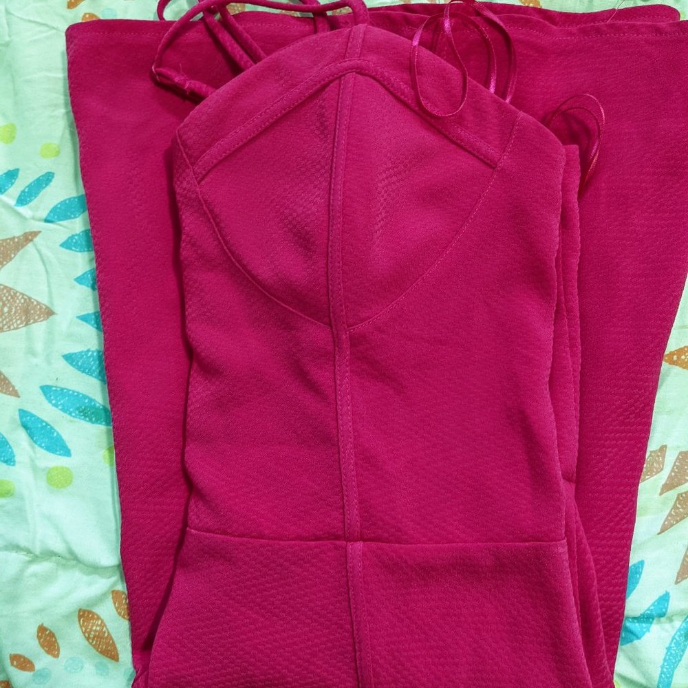Candie Hot Pink Mini Dress